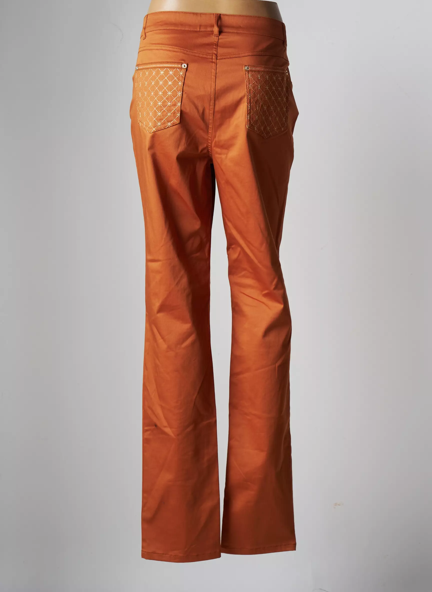 Gregory Pat Pantalons Slim Femme couleur orange