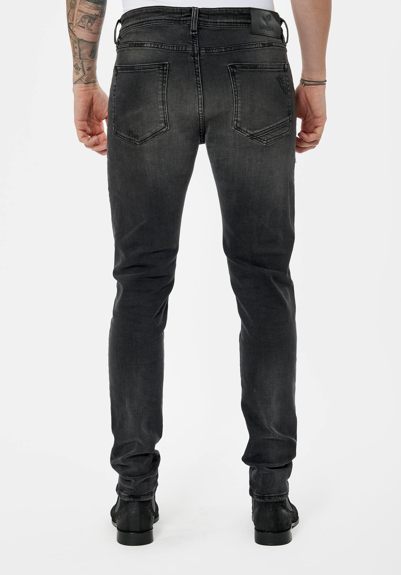 DADAS  Jean skinny noir délavé homme