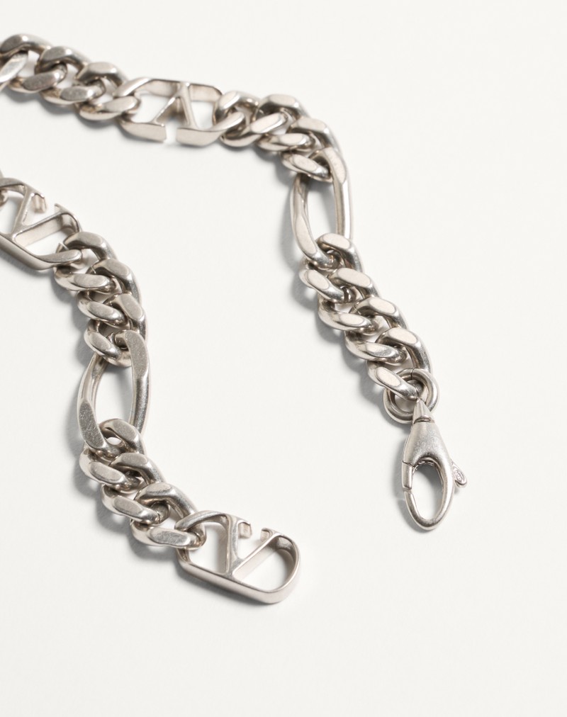 Chez Valentino armbånd i metal, emalje og Swarovski® rhinsten