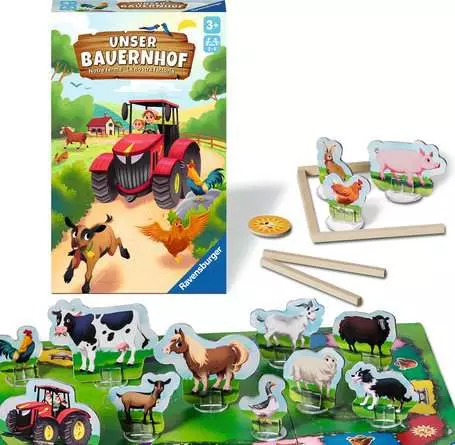 Unser Bauernhof - Kinderspiel ab 3 Jahren
