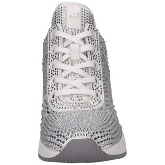 Michael Kors Georgie Crystal Trainer in weiß