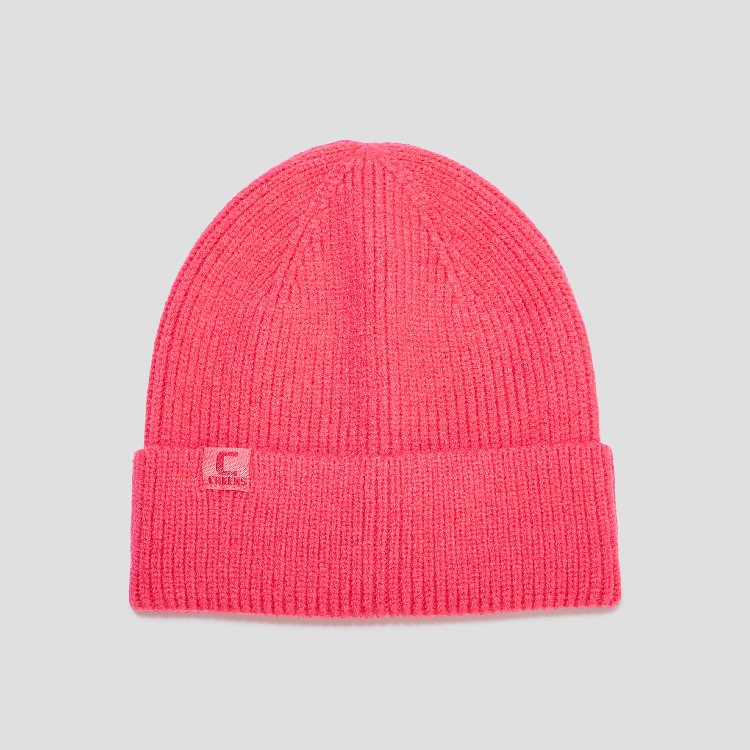 Bonnet tricoté Creeks rose fushia femme | La Halle