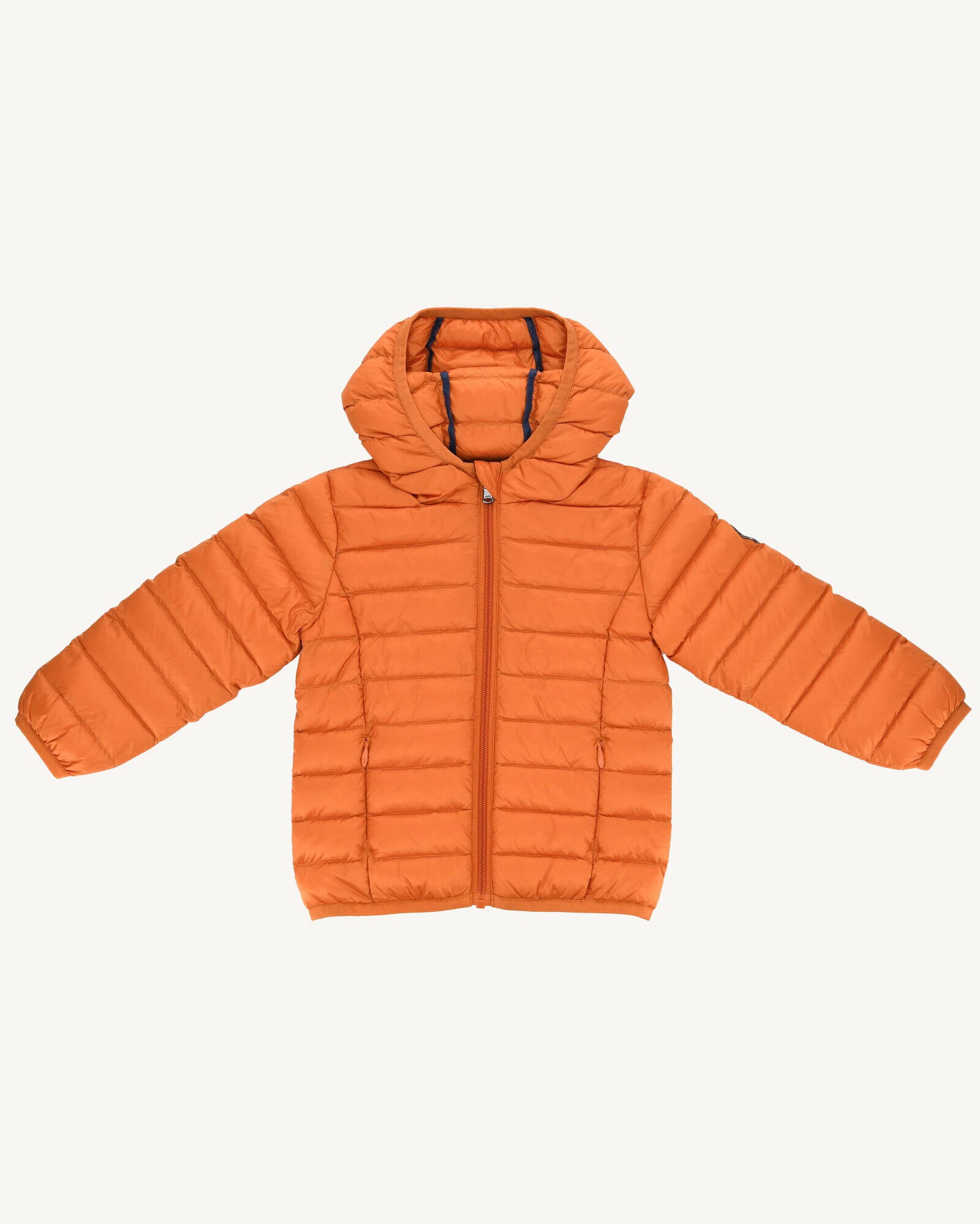 Doudoune à capuche bébé Orange Camille