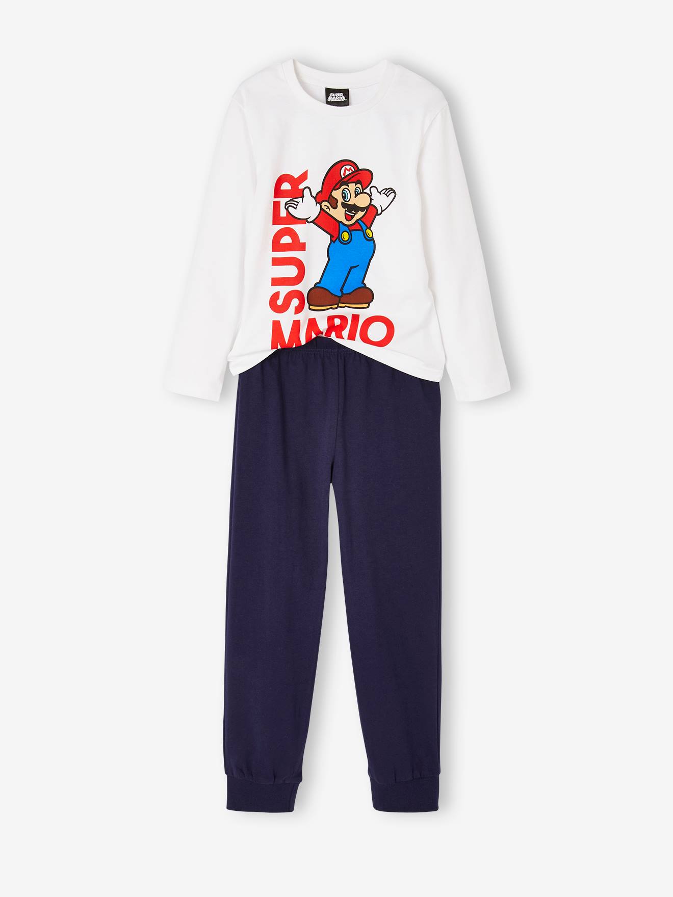 Super Mario Kinder Schlafanzug SUPER MARIO - marine