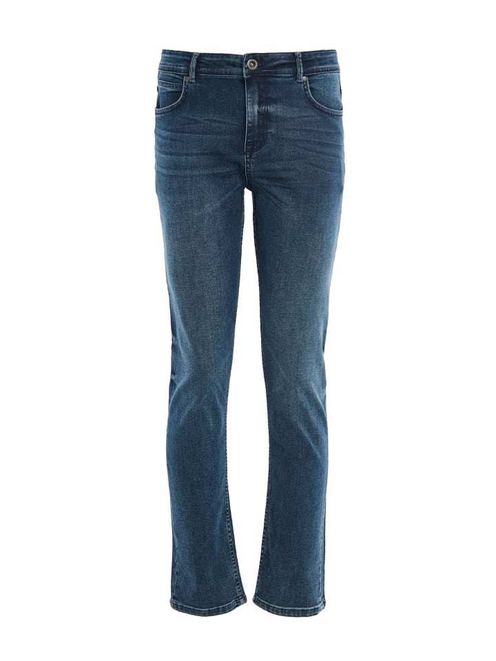 Threadbare Jeans Slim Fit 5 Pkt THBLancaster in mid blue günstig kaufen