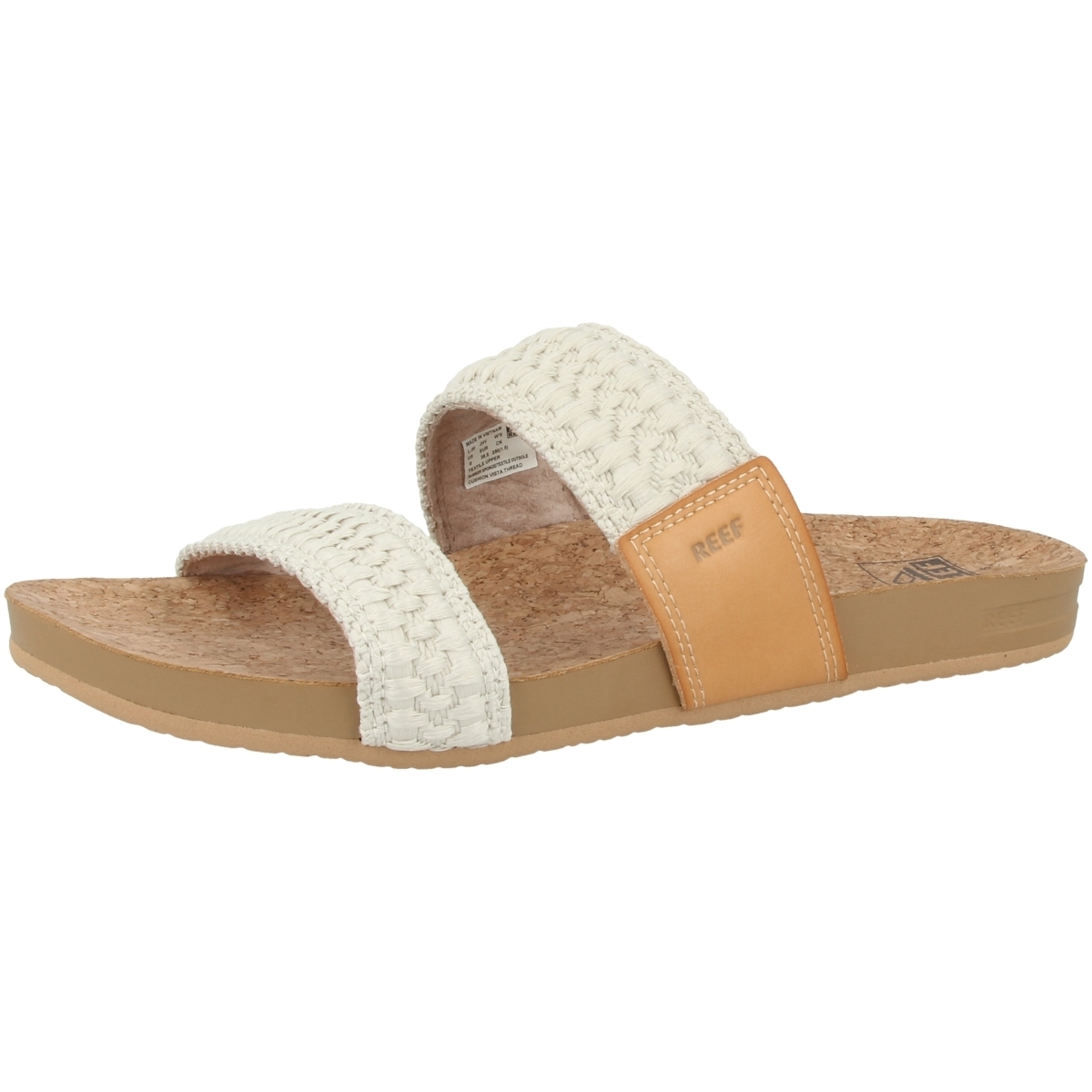 Reef Cushion Vista Thread Sandale beige