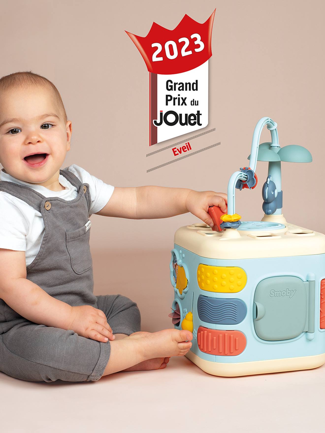 Smoby Baby Activity-Würfel Explor Cube Little Smoby SMOBY - mehrfarbig