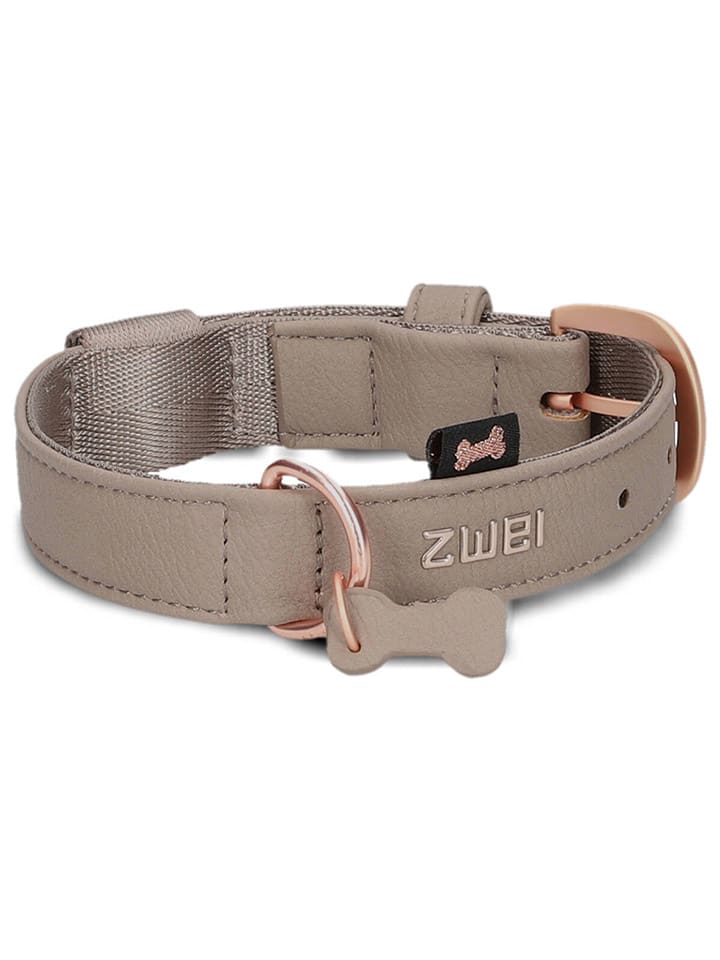 Zwei Halsband in Taupe - (L)38 cm günstig kaufen onesize