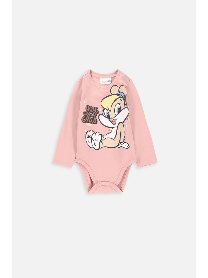 Coccodrillo Langärmeliger Bodysuit in rosa günstig kaufen 68