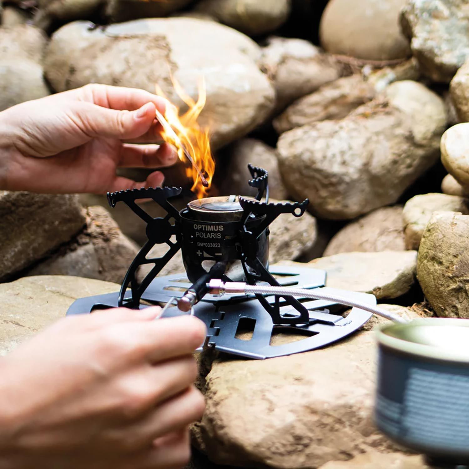 Gaskocher Polaris Optifuel Black Edition