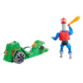 Masters of the Universe Origins Actionfigur mit Fahrzeug: Mekaneck & Ground Ripper