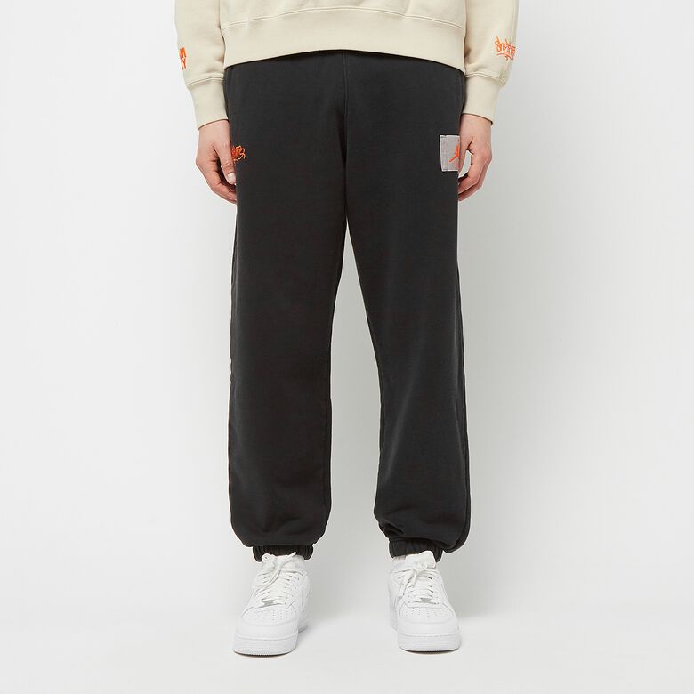 JORDAN x Shelflife Pants black/total orange
