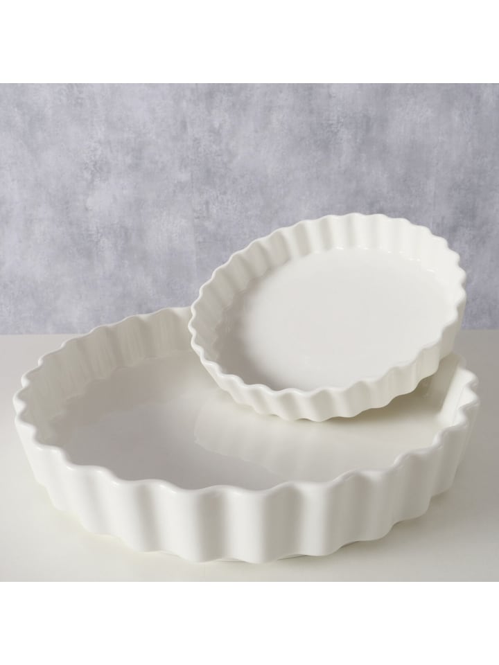 Boltze Tarteformen in weiß günstig kaufen onesize