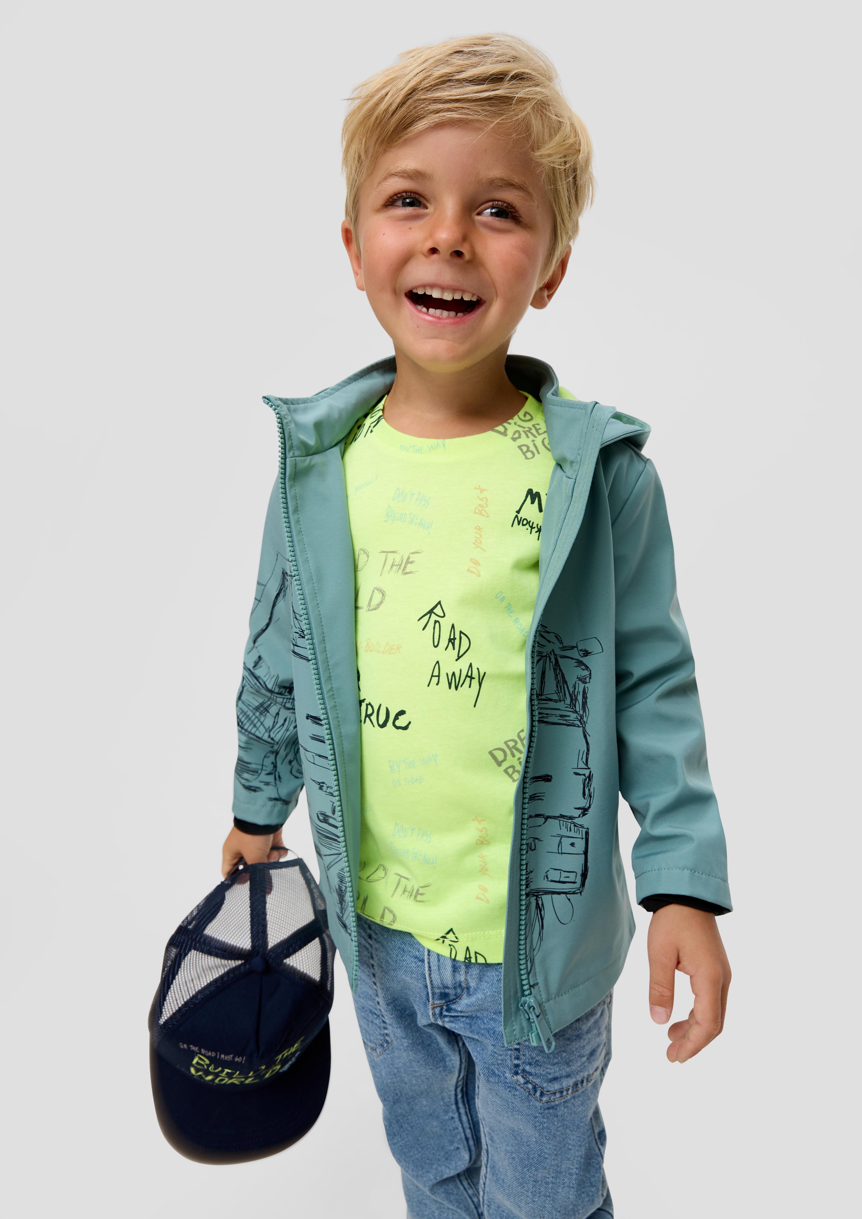 T-Shirt mit All-over-Print  2140421-00A1
