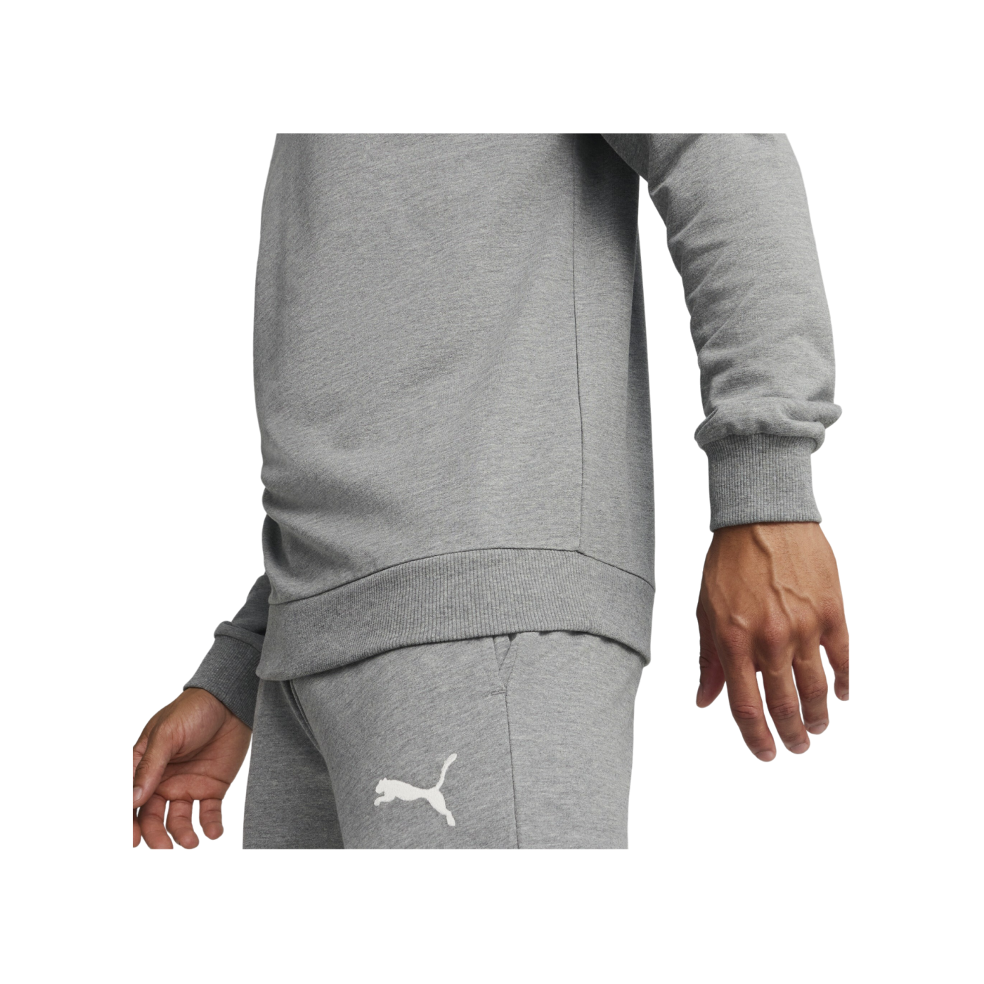 PUMA teamGOAL Casuals Sweatshirt Grau F33