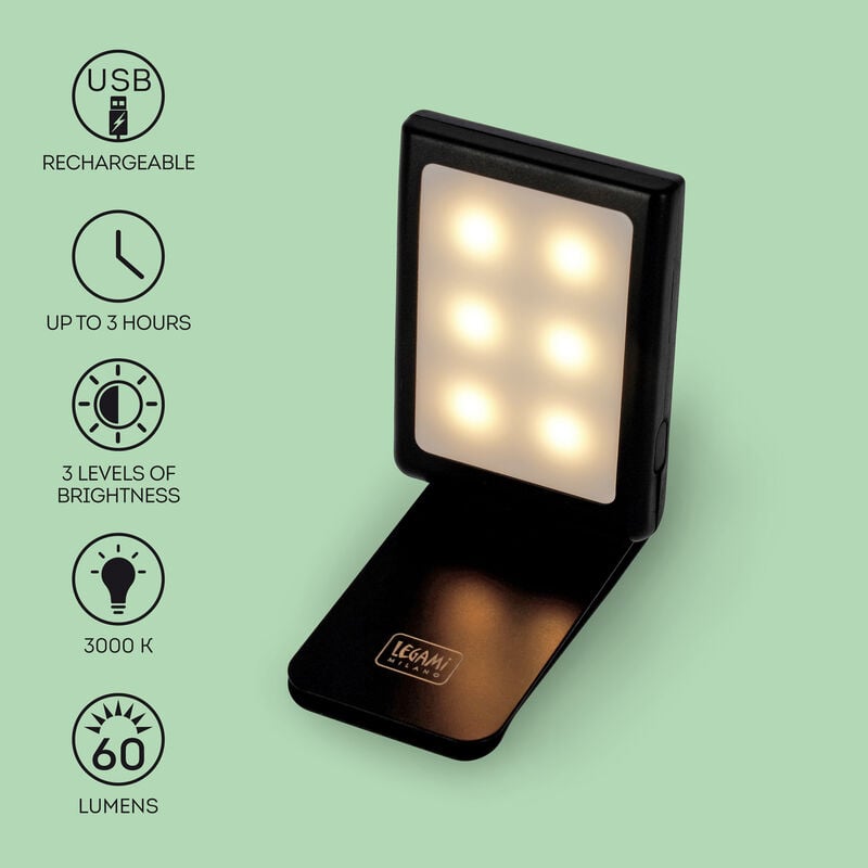 Nabíjateľná LED lampa na čítanie - Super Night Dream