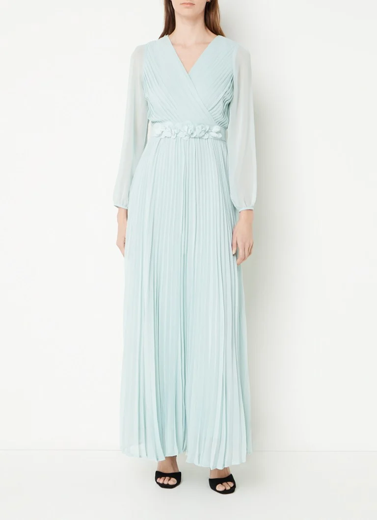Vestido plisado Phase Eight Alecia Peppermint
