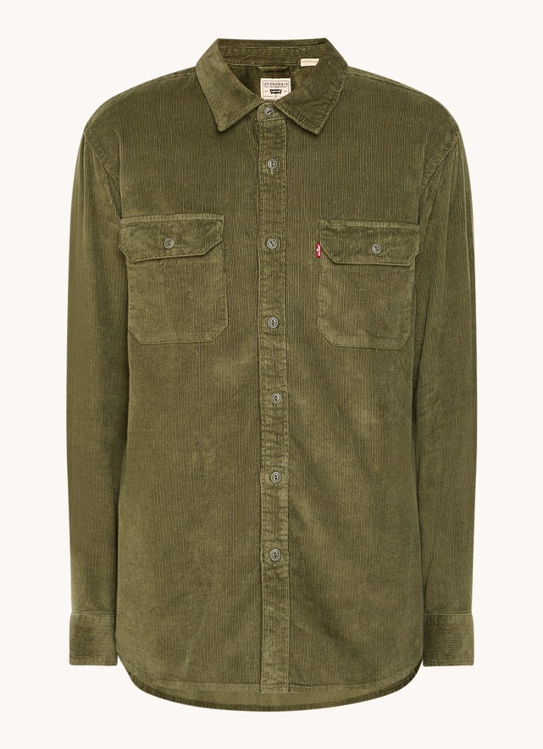 Cămașă Levi's Jackson Classic Fit din catifea reiată