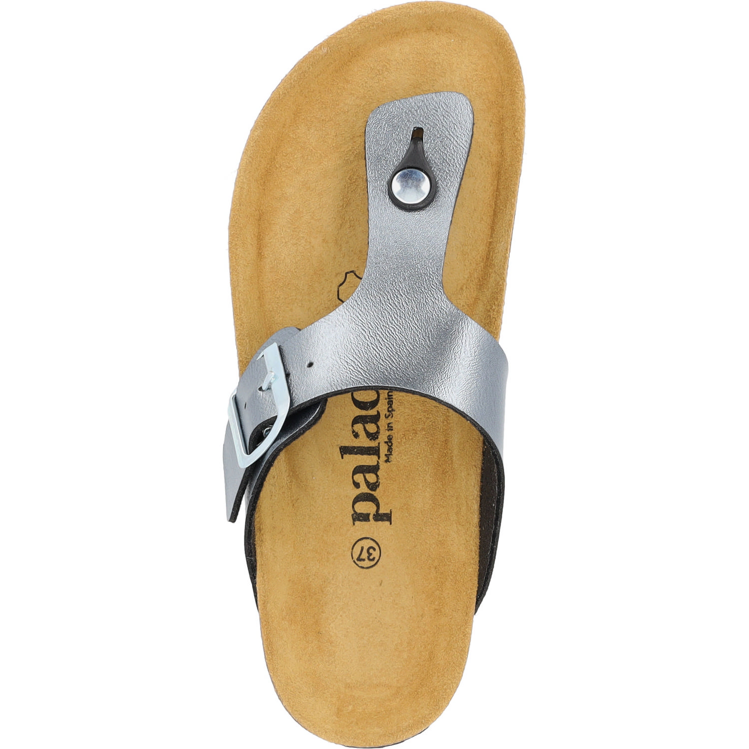 Palado Kos PL Metallic, Zehentrenner, Damen, Anthrazit