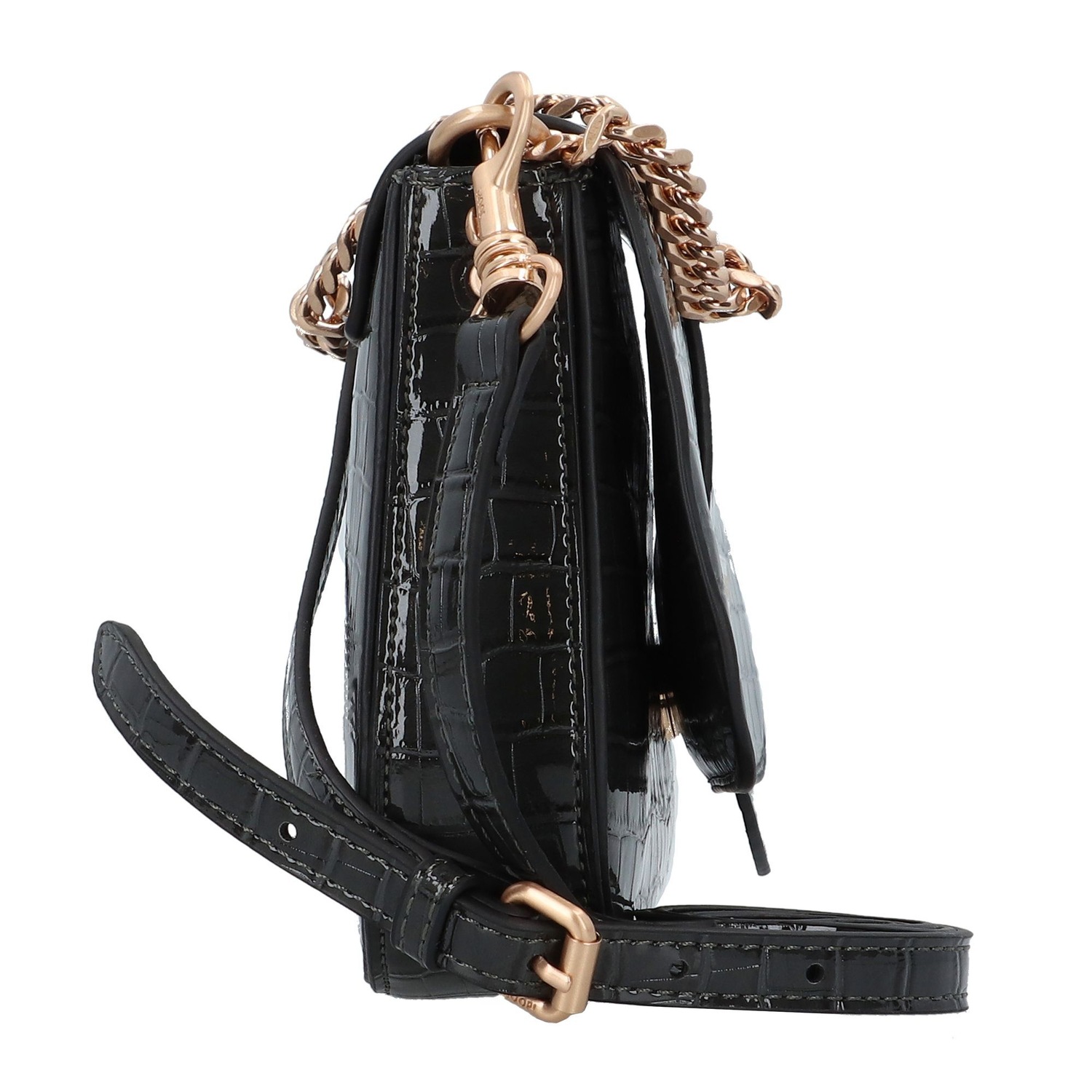 Domenica Croco Schultertasche 27.5 cm