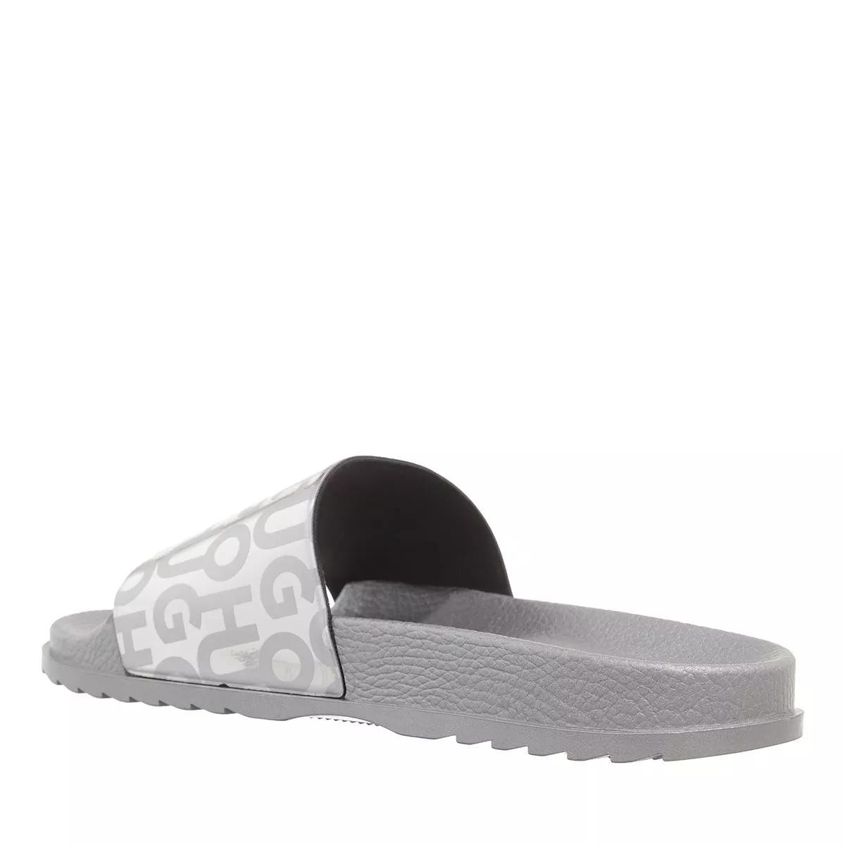 HUGO BOSS Pantoletten silber Slide