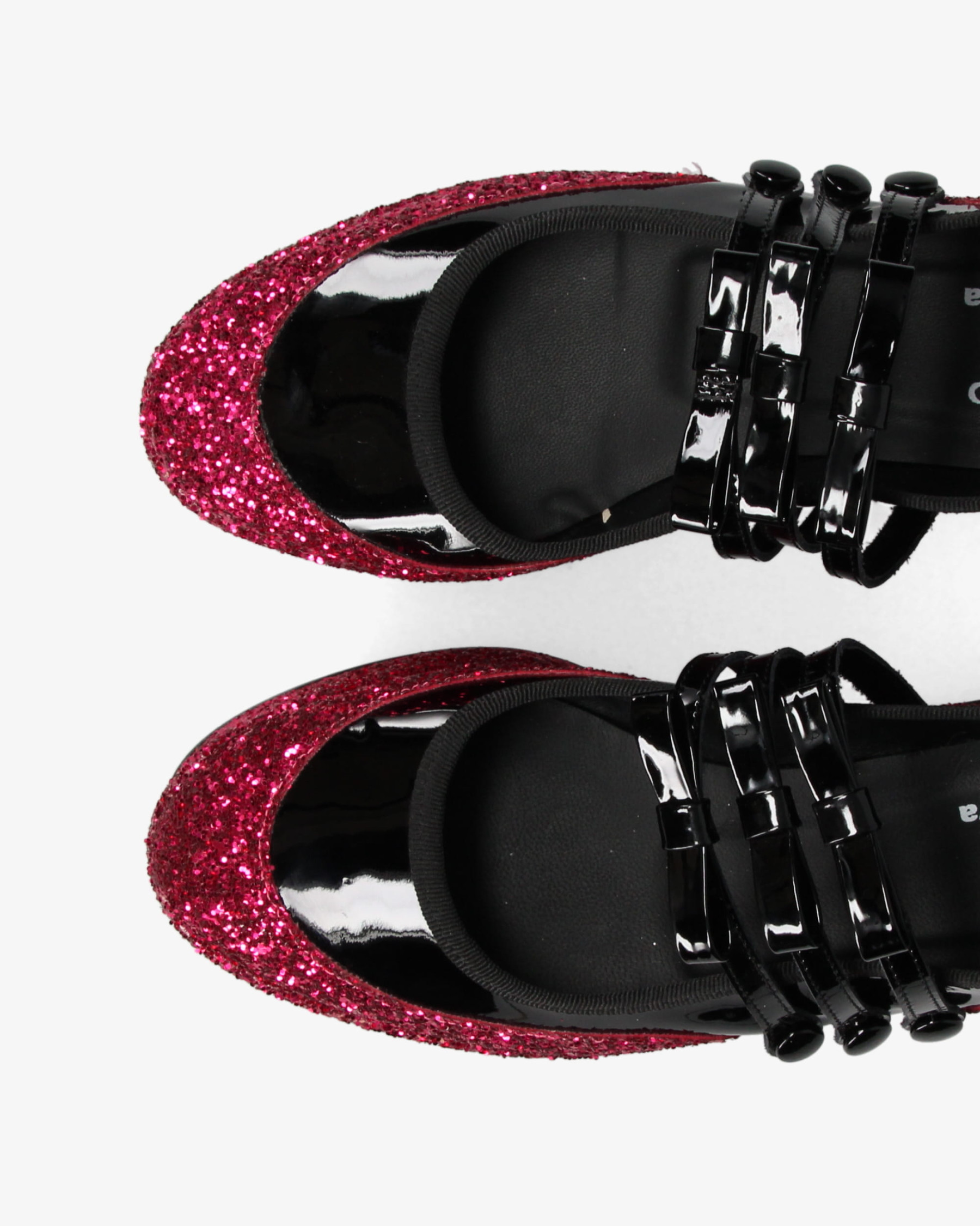 REPETTO x NOIR KEI NINOMIYA - Glitter platform Mary Janes