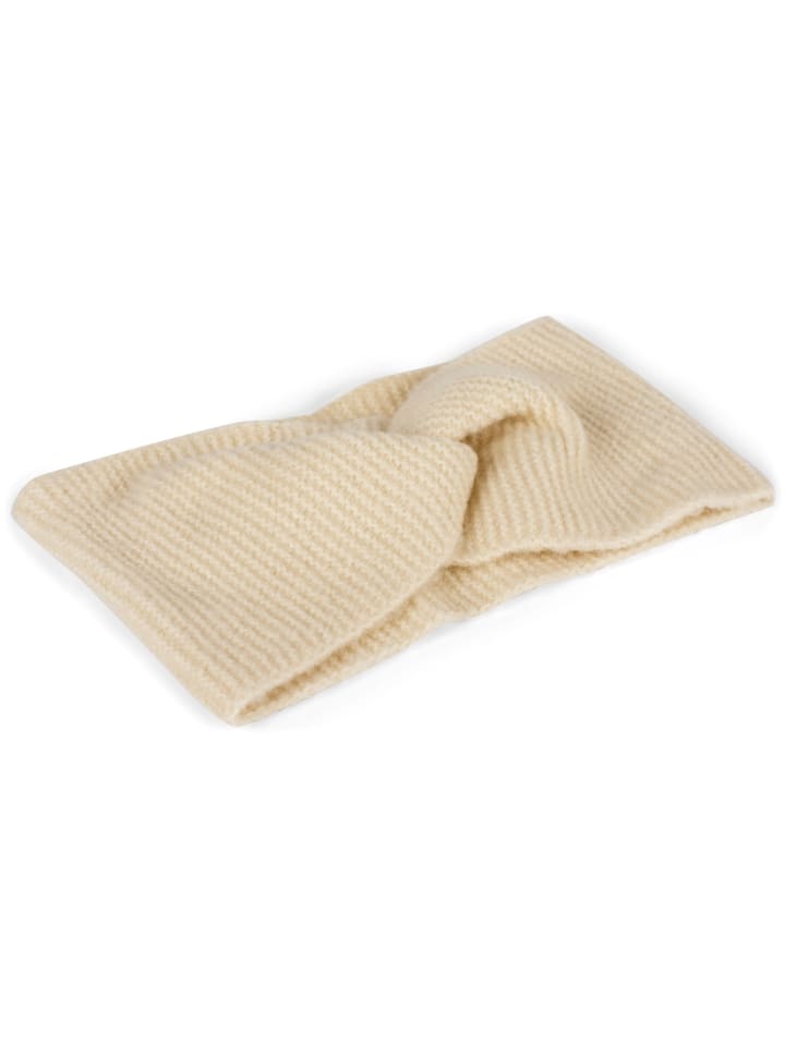 styleBREAKER Feinstrick Stirnband in Beige günstig kaufen onesize