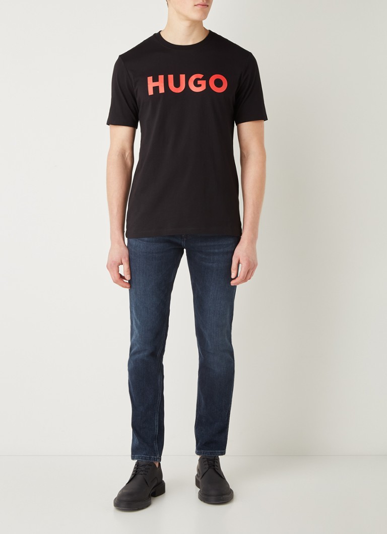 Koszulka HUGO BOSS Dulivio z nadrukowanym logo