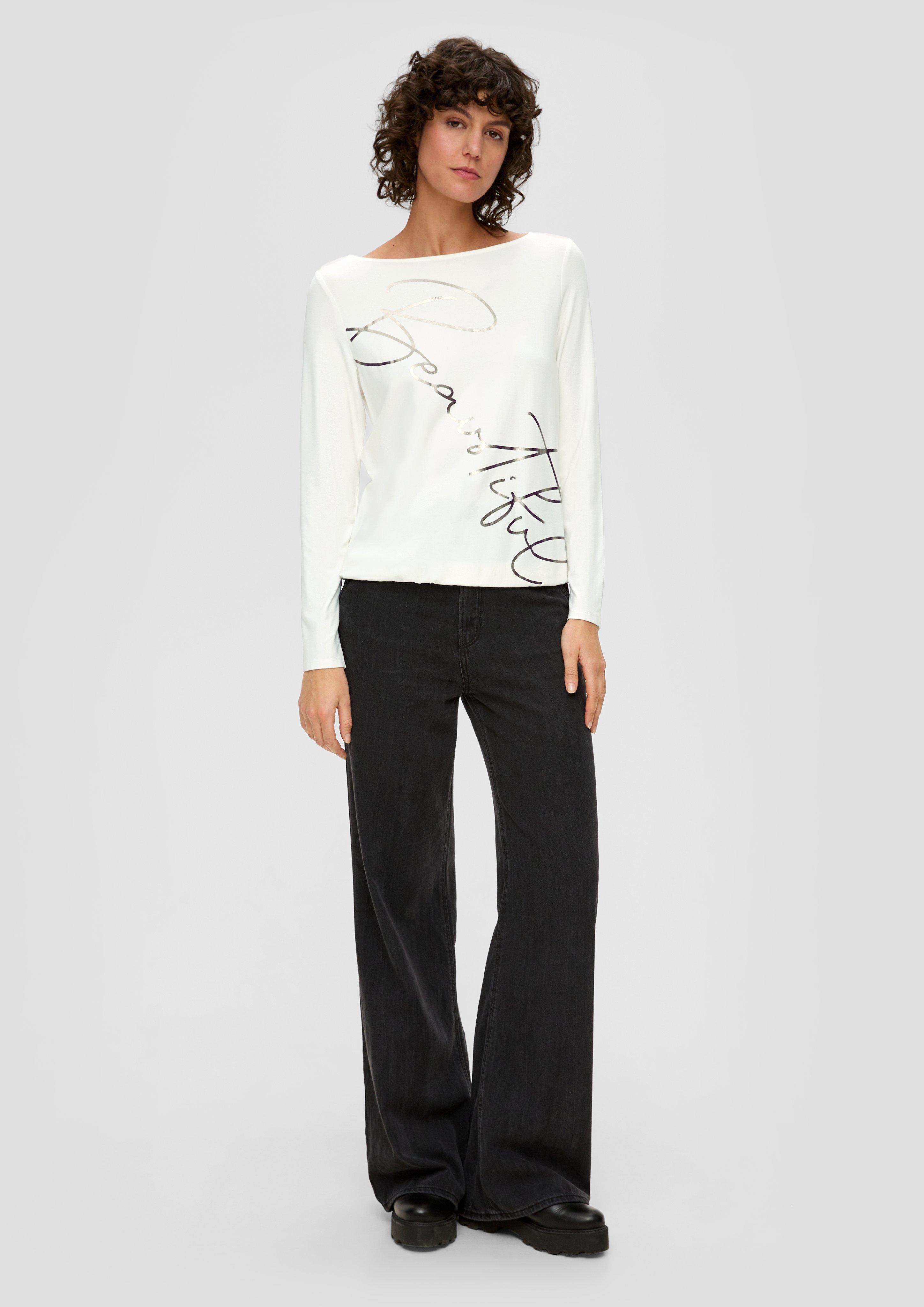 Longsleeve aus Viskosestretch  2138908-02D1