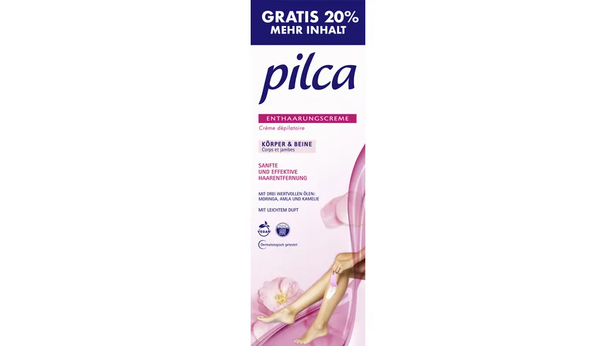 Pilca Enthaarungscreme Körper & Beine 125 ml