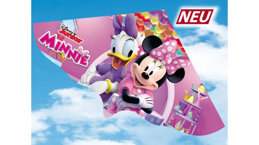 Günther Flugmodelle - MINNIE MOUSE Einleiner-Drachen aus Folie