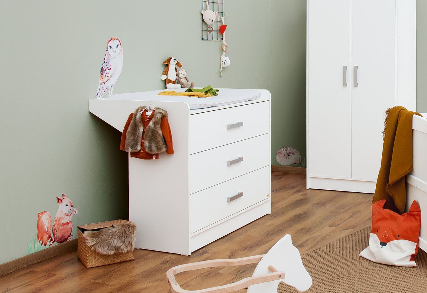 Pinolino® Wickelkommode Viktoria, breit, Made in Europe