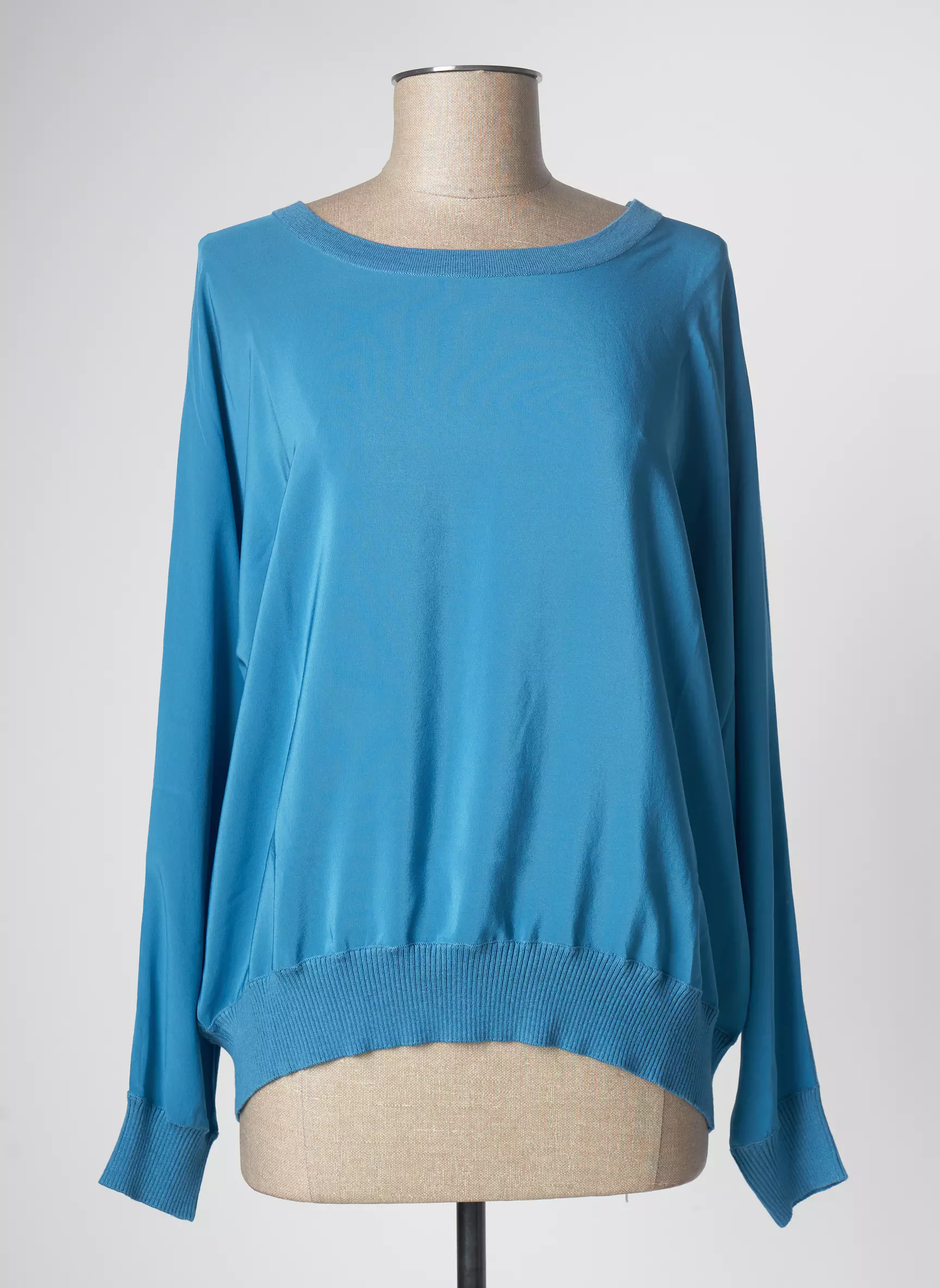 Devernois Tshirts Femme couleur bleu