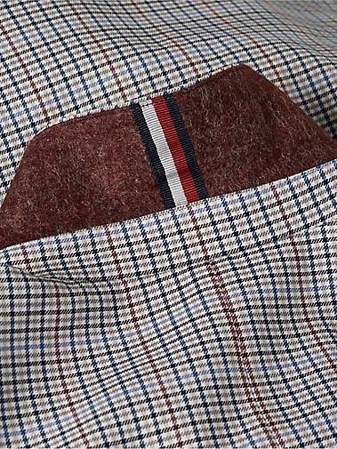 TOMMY HILFIGER Damen Blazer SMALL CHECK RELAXED BLAZER
