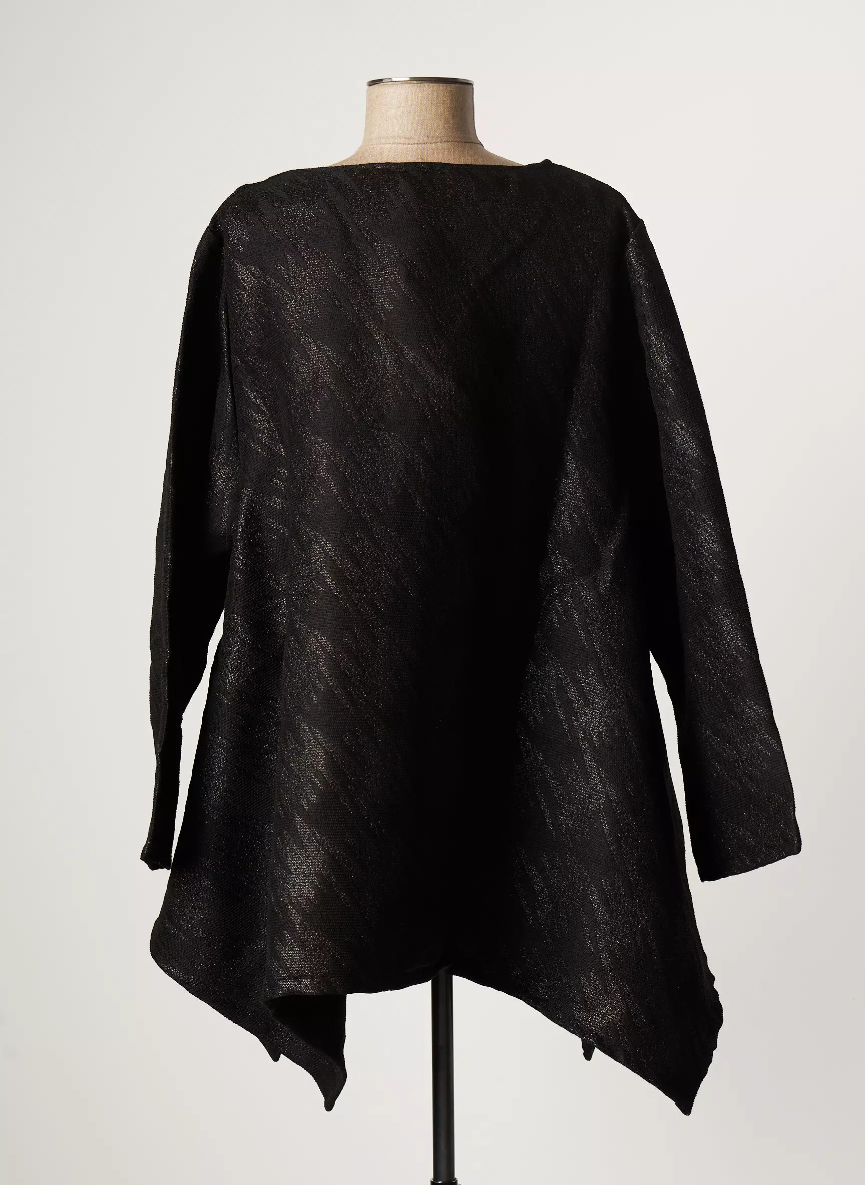 Tendance Unique Vestecasual Femme couleur noir