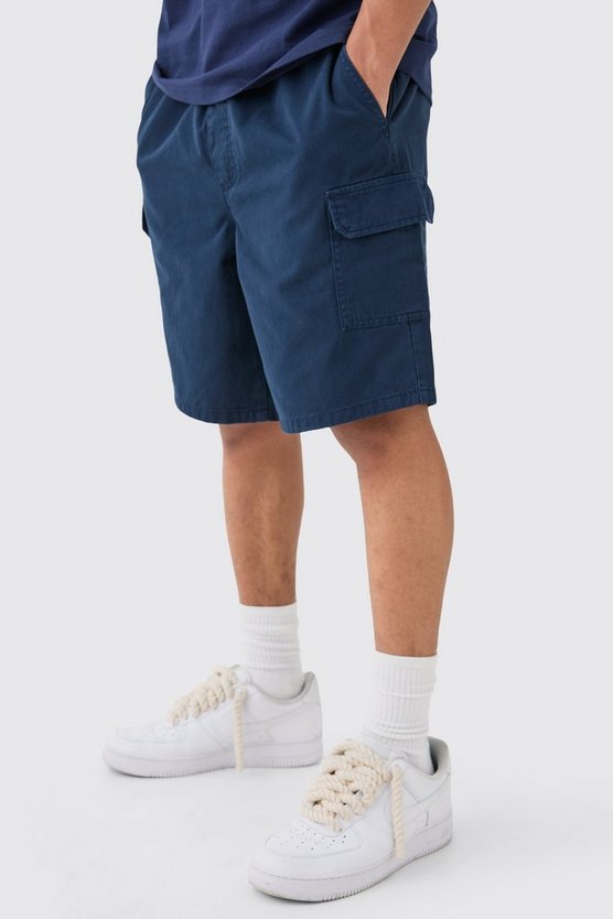 Lockere Cargo-Shorts