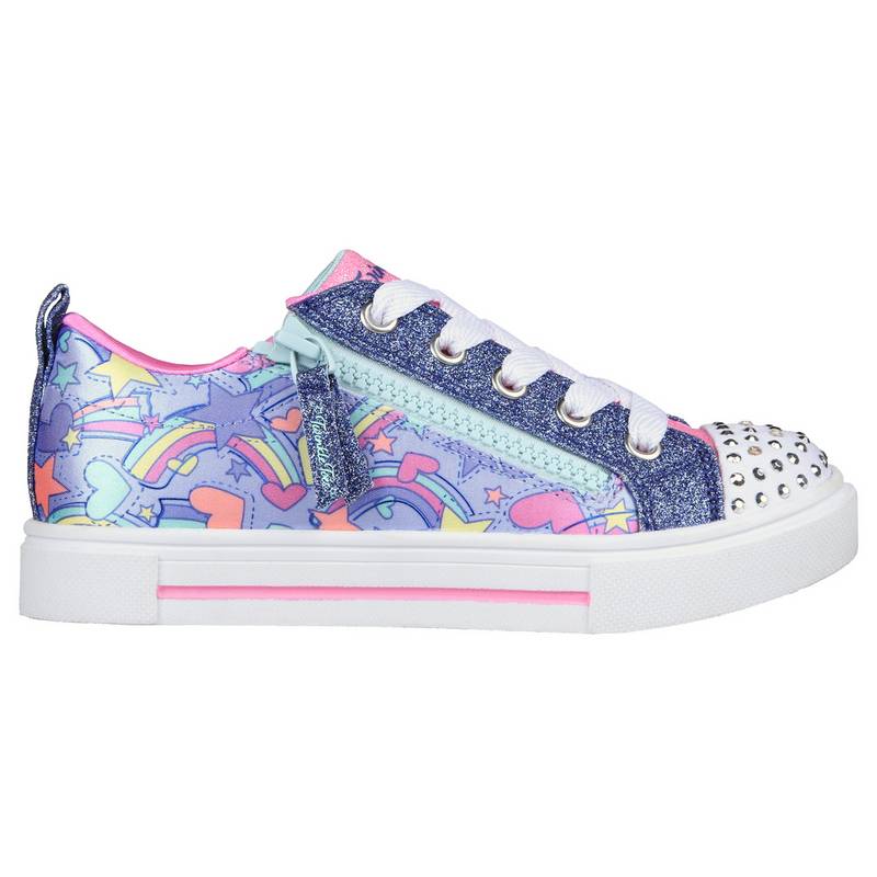 Skechers TWINKLE SPARKS RAINBOW SHINES Sneaker Mdchen