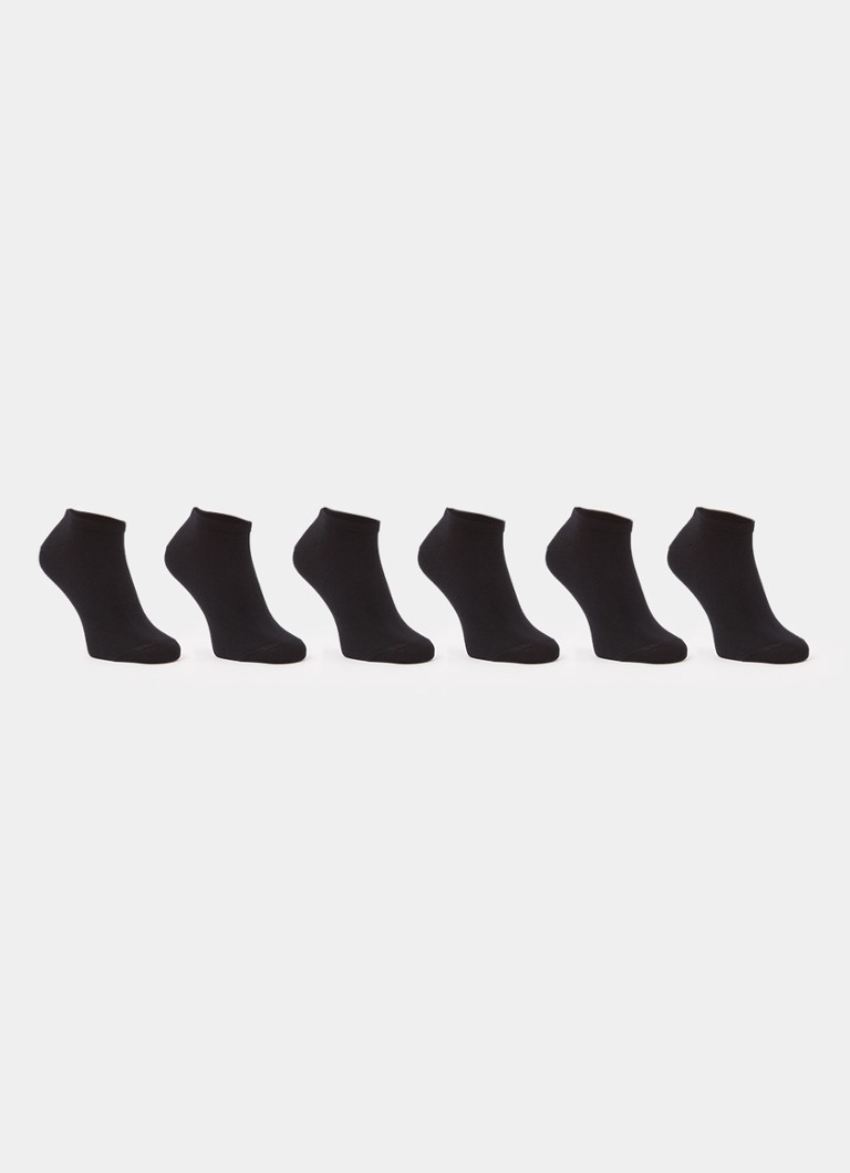 HUGO BOSS Sneaker socks with logo in a 6-pack