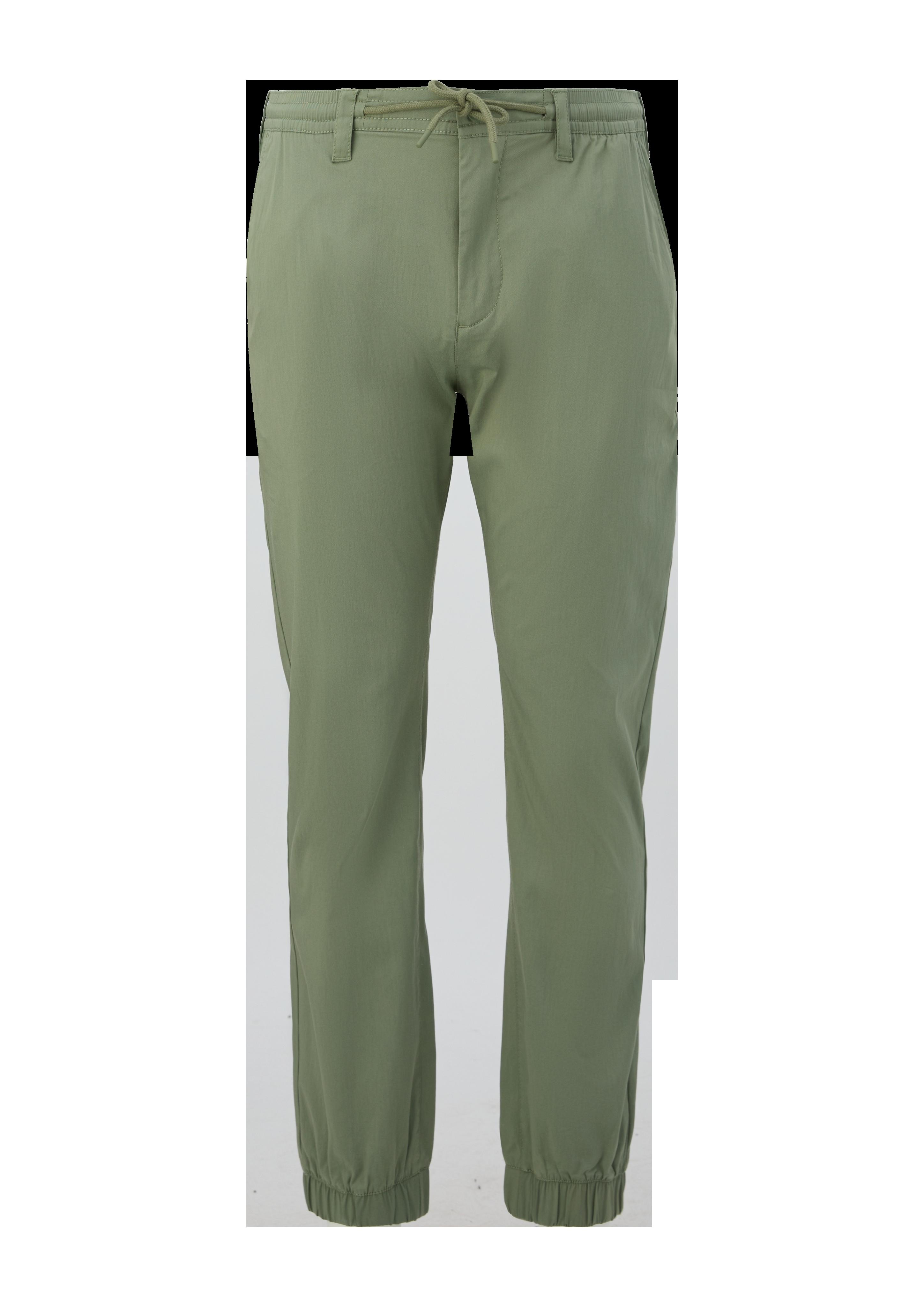 Regular: Twill-Hose mit Elastikbund  2133120-7814