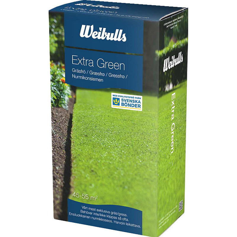 Weibulls Plenfrø 1 kg Premium ekstra grønn, Weibulls
