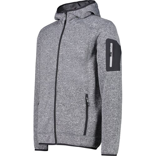 HERREN UNTERJACKE KAPUZEN FLEECEJACKE