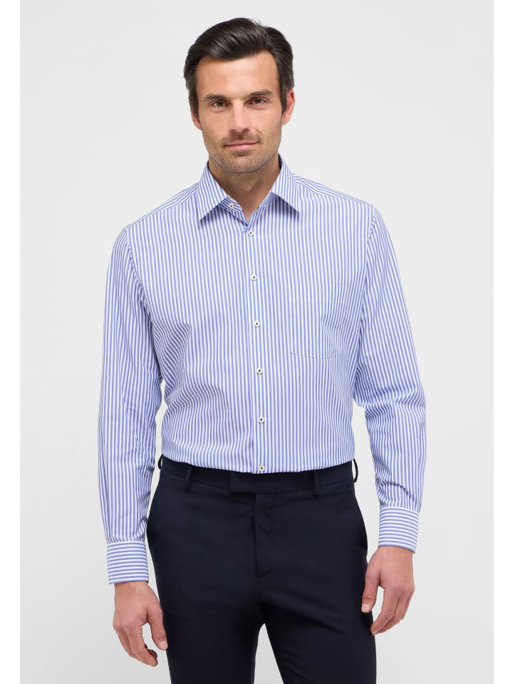Eterna Hemd MODERN FIT in royal blau günstig kaufen