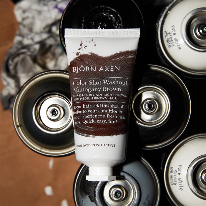 Color Shot Washout Mahogany Brown