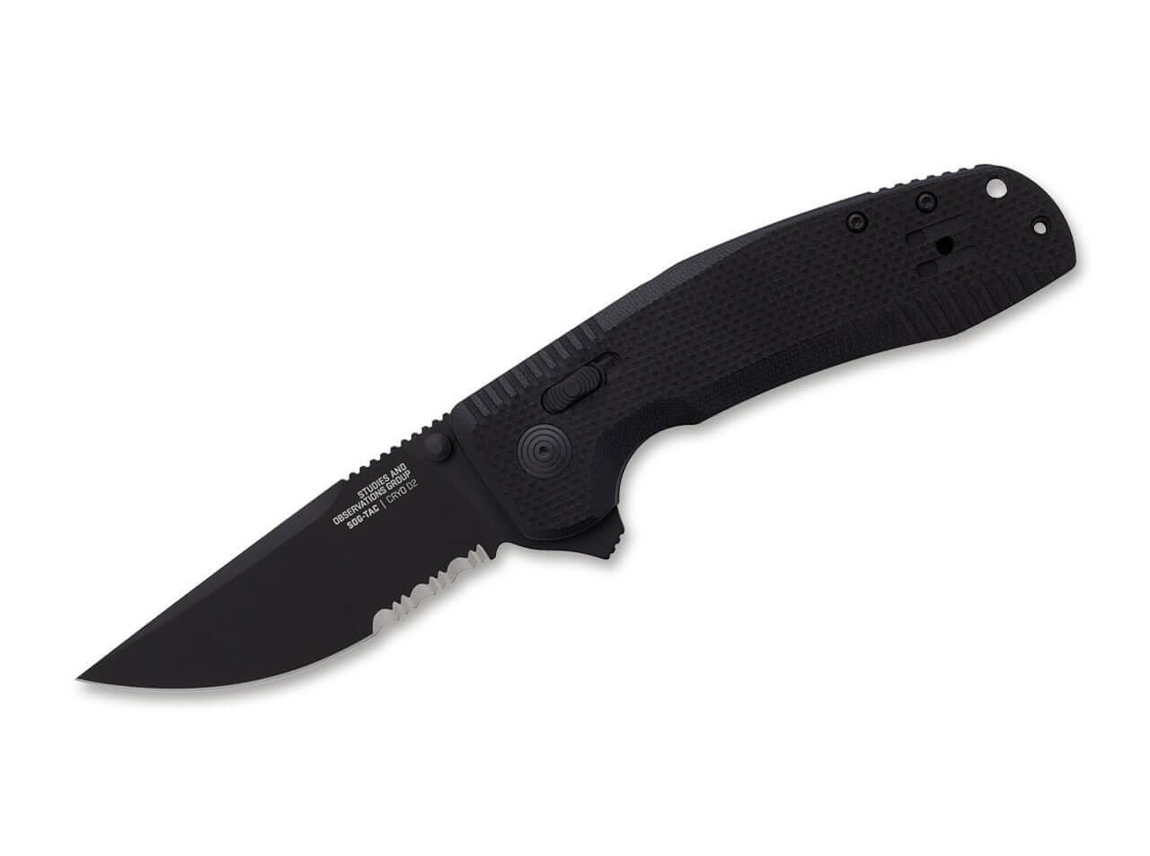 SOG-TAC XR Blackout Serrated