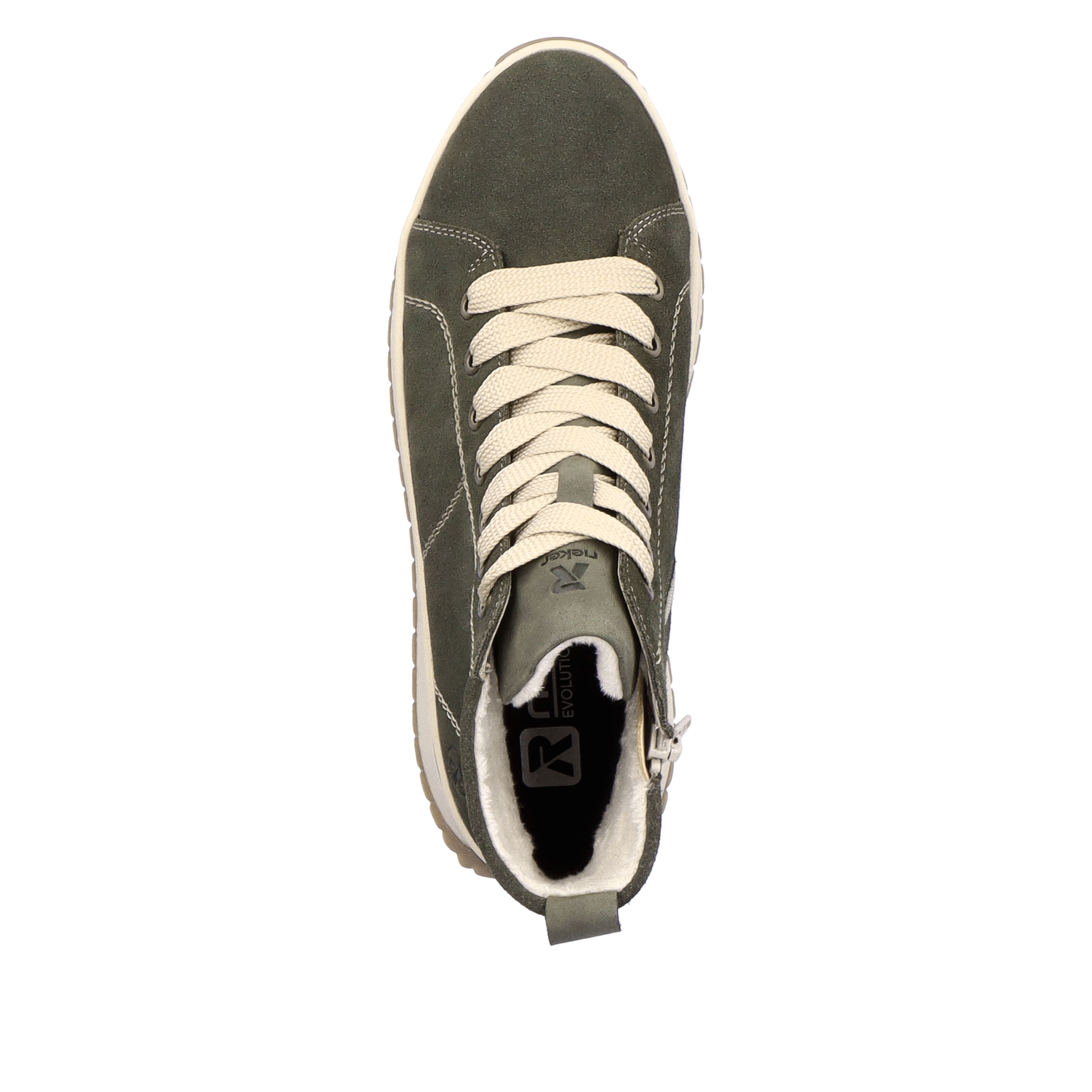 Rieker Damen Sneaker High khaki