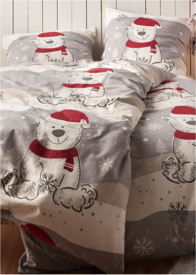 Bettwäsche mit winterlichem Design