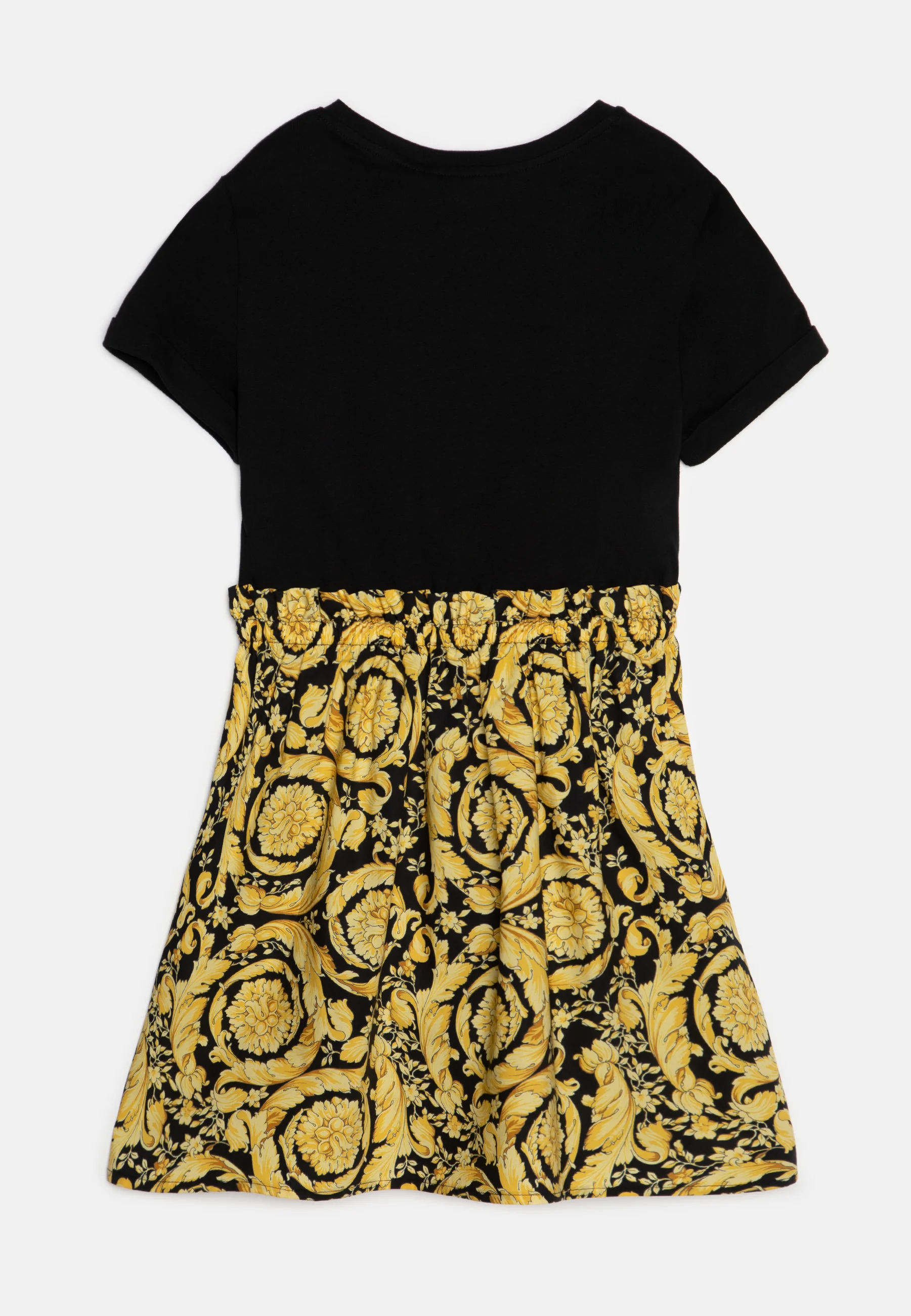 Versace DRESS BAROCCO KIDS LOGO PRINT - Vestido de punto