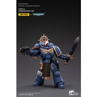 Warhammer 40k Actionfigur 1/18 Ultramarines Primaris Lieutenant Amulius 12 cm
