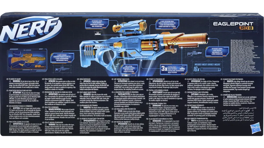 Hasbro - Nerf Elite 2.0 Eaglepoint RD-8
