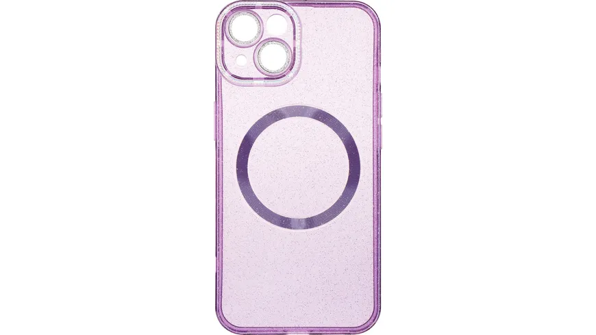 OHLALA! Magsafe Back Cover Glamour für Apple iPhone 14/ 13 Purple